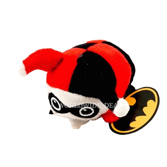 Six Flags Park Exclusive DC Comics Mini 4" Plush - Harley Quinn - Picture 1 of 2